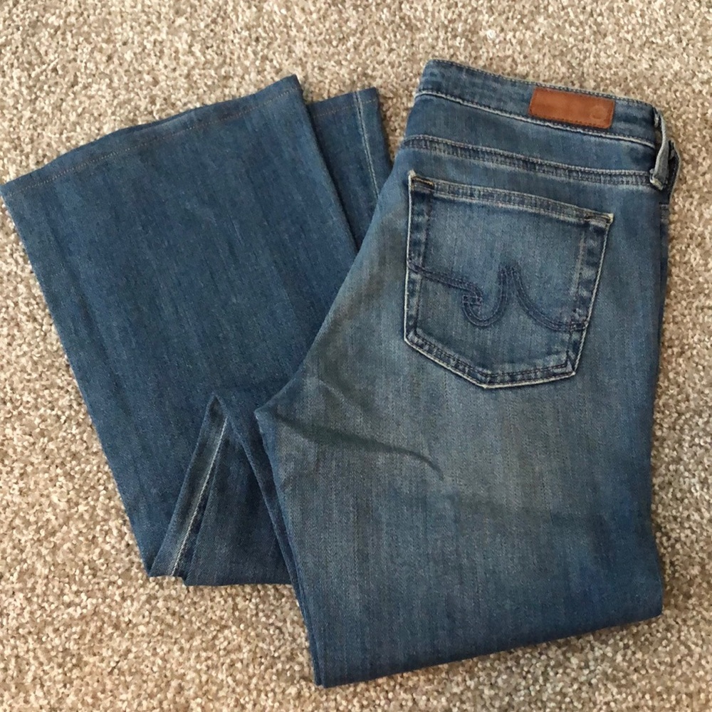AG The Angel Boot Cut Jean Size 27R Light Wash